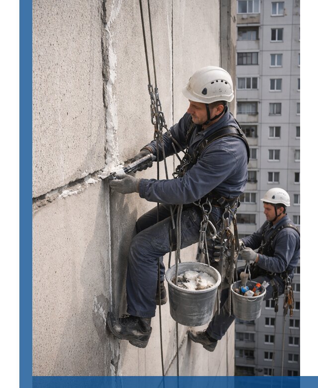 Утепление межпанельных швов в Октябрьском профессионально и надежно