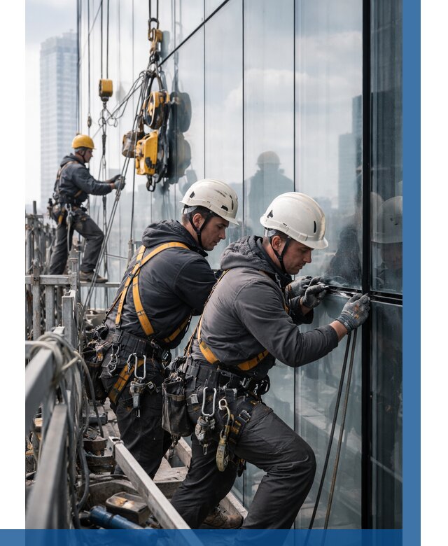 Структурное остекление фасадов в Октябрьском от 9839 р. | ВЫСОТНИК-Ктб