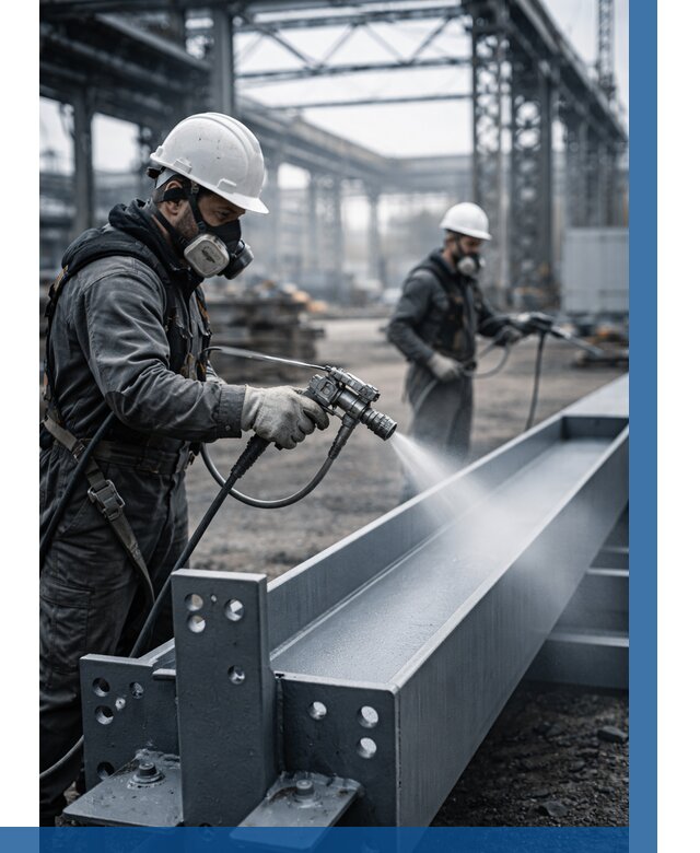 Антикорроз. обработка металлоконстр. в Октябрьском от 466 р. | ВЫСОТНИК-Ктб