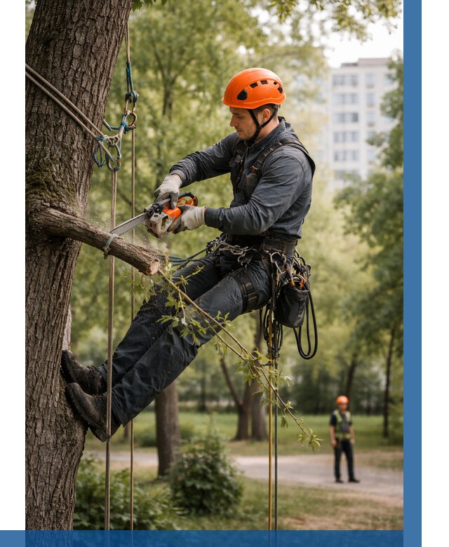 Санитарная обрезка деревьев в Октябрьском от 5179 р. | ВЫСОТНИК-Ктб