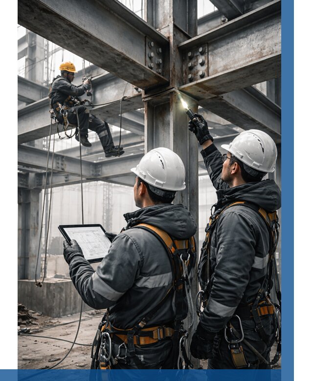 Обследование металлоконструкций в Октябрьском от 5696 р. | ВЫСОТНИК-Ктб