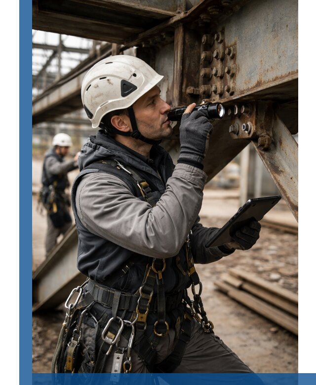 Обследование металлоконструкций и диагностика прочности в Октябрьском